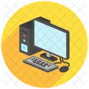 Tecnologia Aprendizaje En Linea Icono