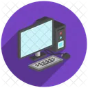 Tecnologia Aprendizaje En Linea Icono