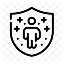 Sistema Inmune Anticuerpo Escudo Icono