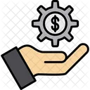 Mano Del Sistema Preferencias Ingenieria Icono