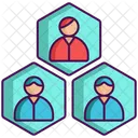 Sistema Multiagente Equipe Conexao Ícone
