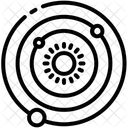 Sistema Solar Astronomia Espaco Ícone