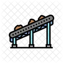 Transportador Sistema Mineria Icono