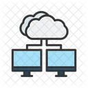 Sistemas De Compartilhamento Rede Internet Ícone