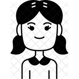 Sister Icon - Download in Glyph Style