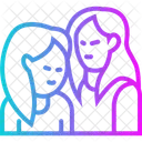 Sisterhood Female Friendship Icon