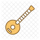 Sitar Indian National Instrument National Instrument Icon