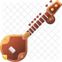 Sitar Instrument Music Icon