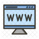 Web Pagina Da Web Internet Ícone