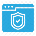 Site Antivirus Defesa Ícone