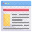 Site Navegador E Learning Ícone