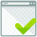 Confirmar Aprovar Verificar Ícone
