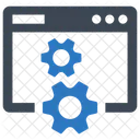 Site Desenvolvimento Otimizacao Web Ícone