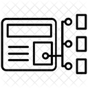 Conteudo Widget Web Ícone