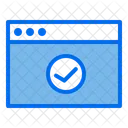 Site Verificar Web Ícone
