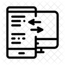 Adaptativo Site Computador Ícone