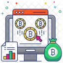 Site bitcoin  Ícone