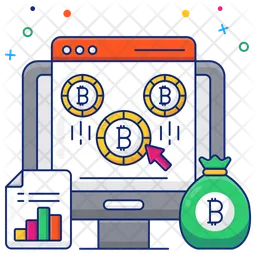 Site bitcoin  Ícone