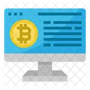 Bitcoin Monitor Tela Ícone