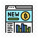 Site bitcoin  Ícone