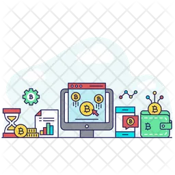 Site bitcoin  Ícone