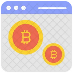 Site bitcoin  Ícone