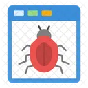 Bug Virus Site Ícone