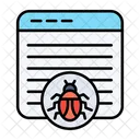 Bug Virus Site Ícone