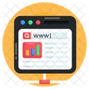 Rede De Sites Rede De Sites Site Compartilhado Ícone