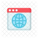 Site da internet  Ícone