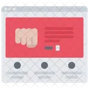 Site de artes marciais  Ícone