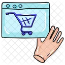 Compras On Line Compras Na Web Site De Compras Icon