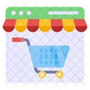 Site de compras  Ícone