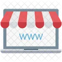 Site De Compras Site De Compras Compras On Line Ícone
