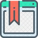 Site de favoris  Icône
