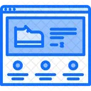 Site de inicialização  Ícone