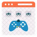 Site de jogos  Ícone