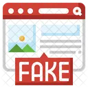 Site Falso Navegador Falso Pagina Falsa Icon