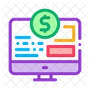 Dinheiro Interface Negocios Ícone