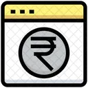 Site financeiro  Ícone