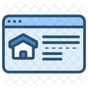 Site imobiliário  Icon