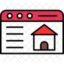 Site imobiliário  Icon