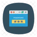 Login Do Site Senha Desbloqueio Ícone