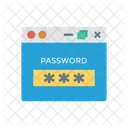 Login Do Site Senha Desbloqueio Ícone