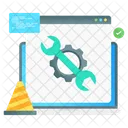 Site Maintenance  Icon