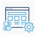 Site Maintenance Seo Performance Website Updates Icon