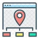 Site Map Website Navigation Icon