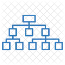 Site Map Chart Content Icon