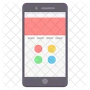 Site para celular  Ícone
