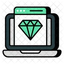 Site Premium Pagina Premium Diamante Online Ícone